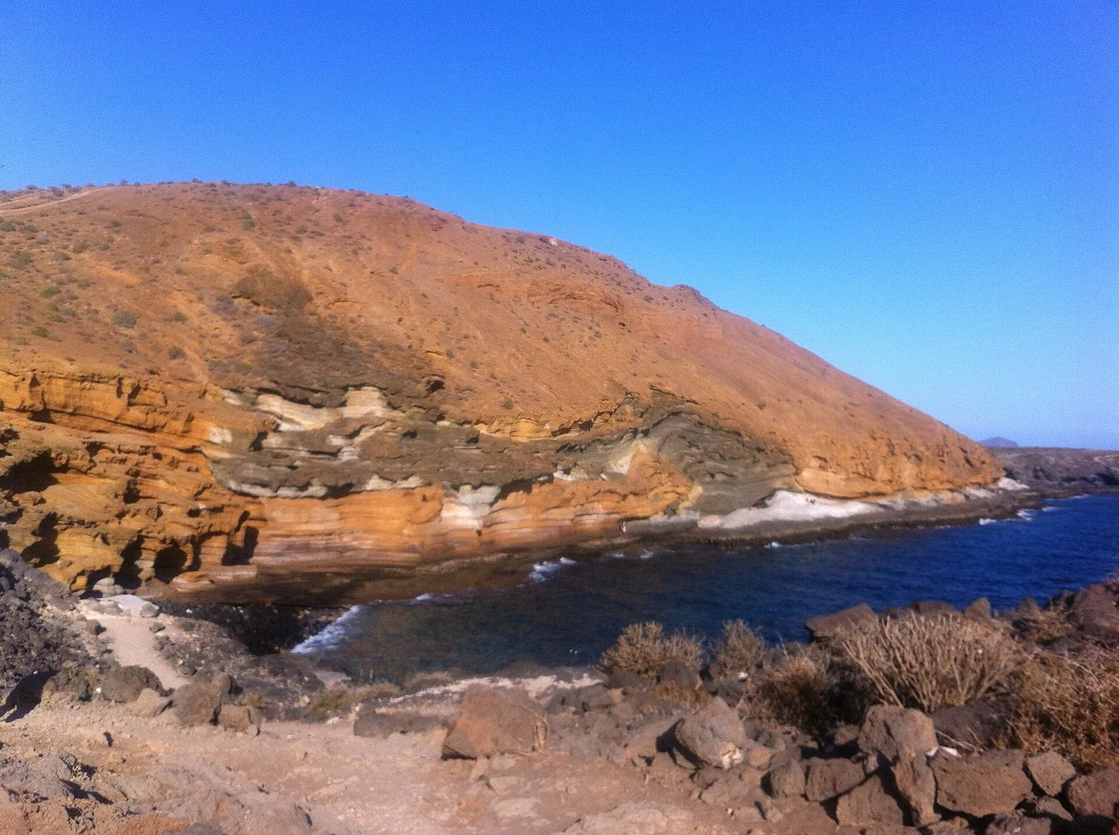 La costa vulcanica di Costa del Silencio, nel sud di Tenerife
